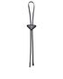 Prada Saffiano Bolo Tie, front view